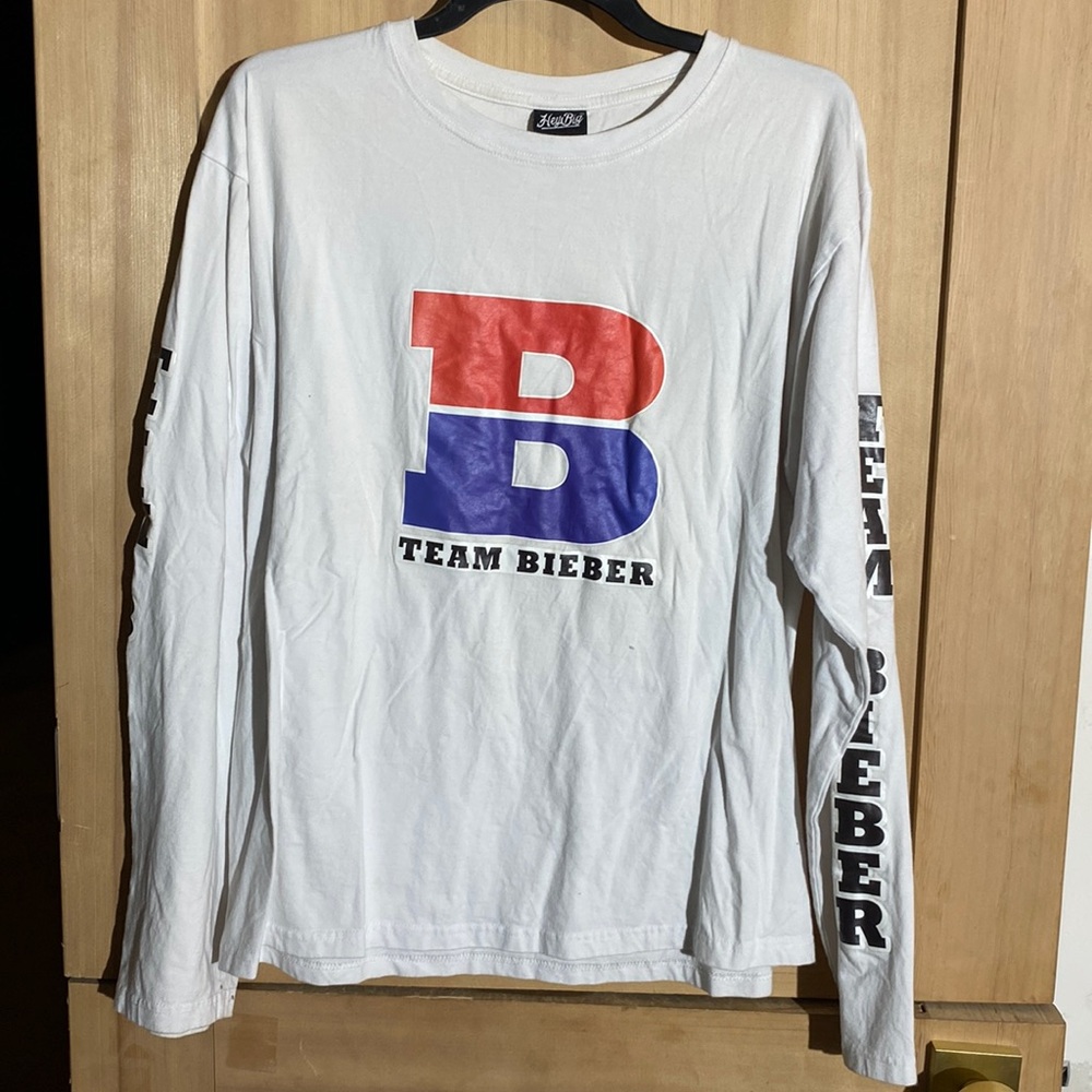 Justin Bieber stadium tour shirt
